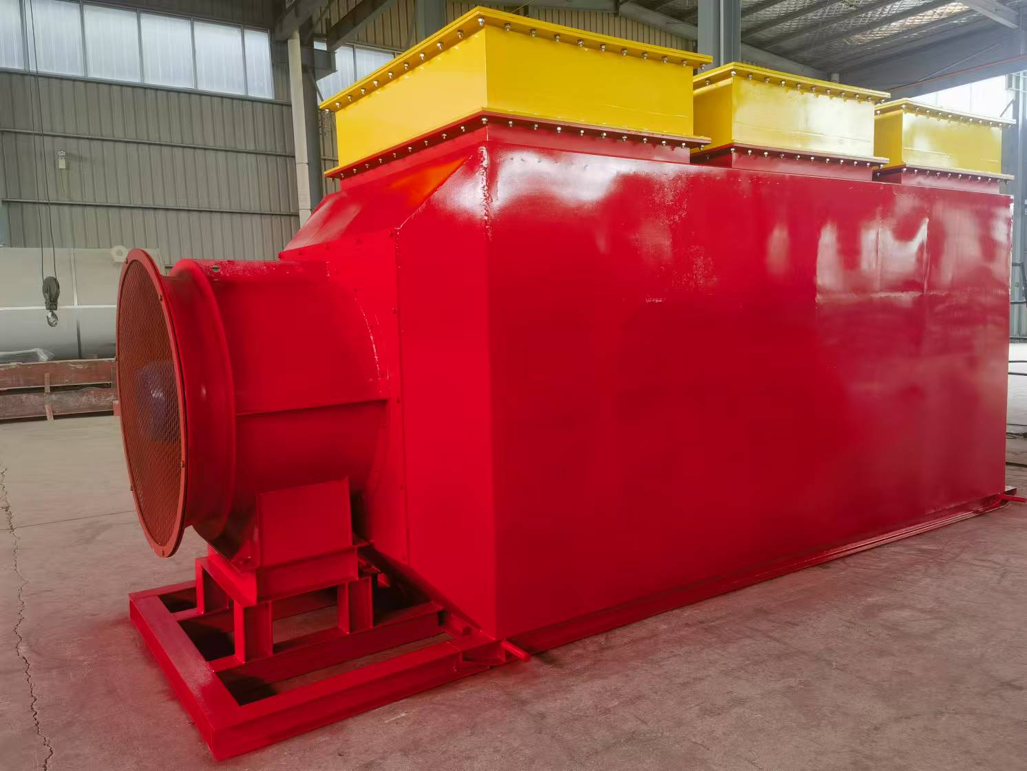 宏博機械升級井口熱風(fēng)機組，筑牢煤礦冬季安全生產(chǎn)防線