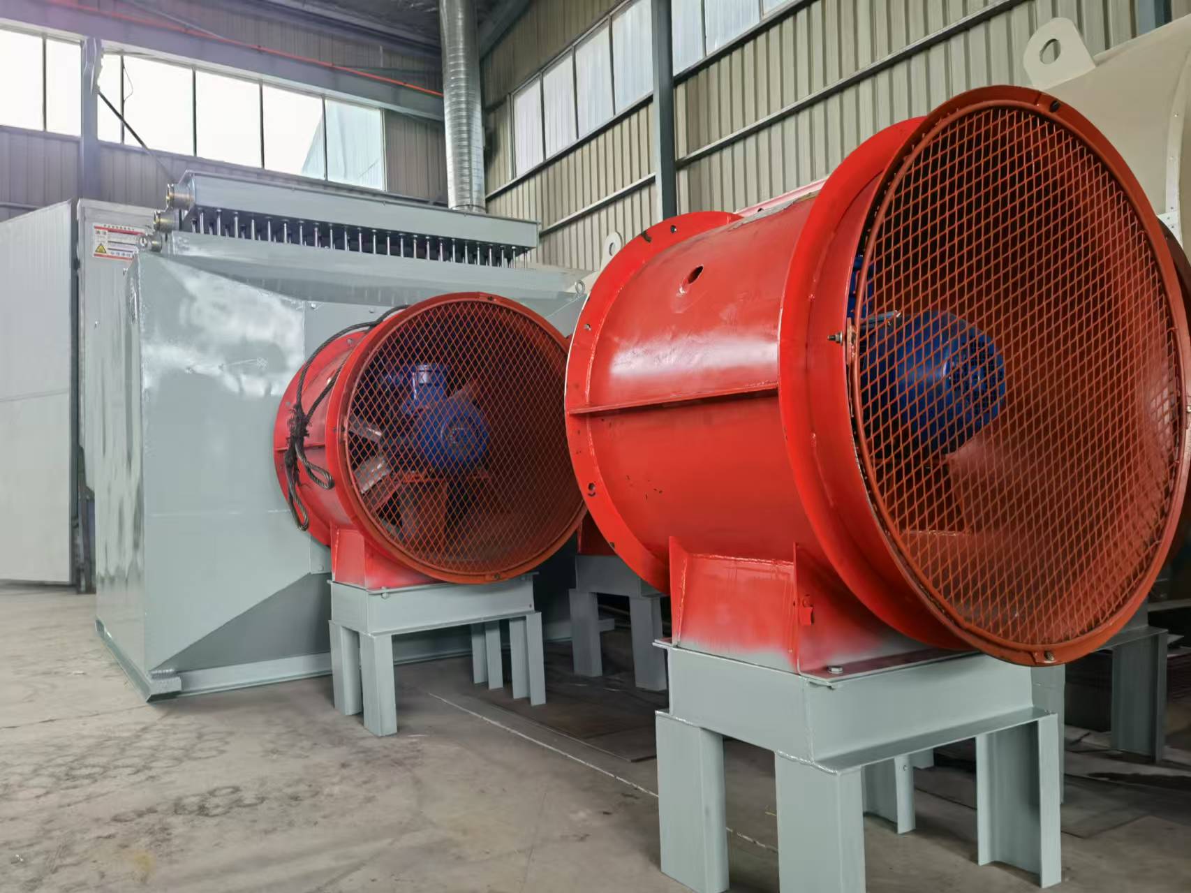 宏博機械自主研發(fā)智能熱風(fēng)加熱設(shè)備投用，遠程監(jiān)控 + 自動調(diào)溫守護煤礦冬季安全